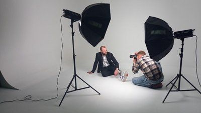 Фотопроєкт для військовослужбовців з ампутаціями у Першому добровольчому шпиталі