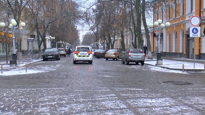 Вулиця Соборності. Частина, що має стати пішохідною Вулиця Соборності. Частина, що має стати пішохідною