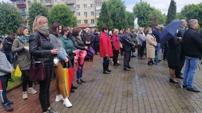 У Зборові люди зібралися на віче: хочуть, щоб їхній район приєднали до Тернопільського У Зборові люди зібралися на віче: хочуть, щоб їхній район приєднали до Тернопільського