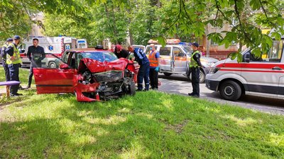 У лікарні помер пасажир, який травмувався в ДТП на проспекті Перемоги
