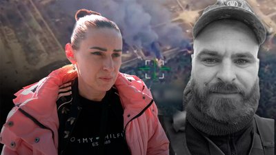 Полігон на Чернігівщині: попрощалися з бійцем, який загинув від ракетного удару росіян