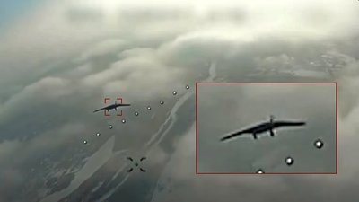 У волинській бригаді показали кадри перехоплення російських БпЛА