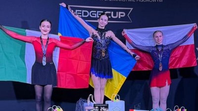 Софія Римшина, фігурне катання, перемога
