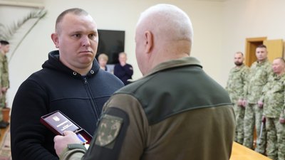 Державні нагороди отримали троє прикордонників з Волині Державні нагороди отримали троє прикордонників з Волині