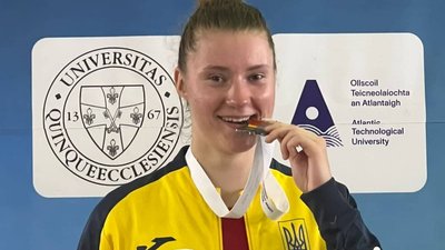 Срібна призерка змагань Наталія Мерінова Срібна призерка змагань Наталія Мерінова