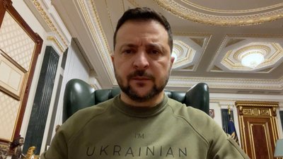 Президент України Володимир Зеленський під час звернення 7 листопада