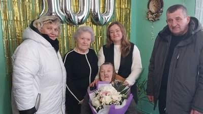Стефанія Чорна, столітній ювілей