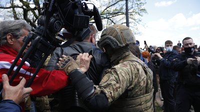 Заборонена символіка та сутички. Як пройшло 9 травня в Одесі Заборонена символіка та сутички. Як пройшло 9 травня в Одесі