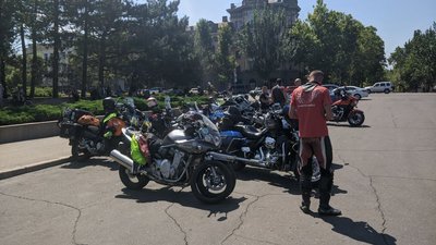 Учасники "Мотопробігу єдності" завітали до Миколаєва Учасники "Мотопробігу єдності" завітали до Миколаєва