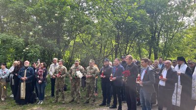 Вшанування пам'яті жертв Другої світової війни у Львові, 8 травня 2024 Вшанування пам'яті жертв Другої світової війни у Львові, 8 травня 2024