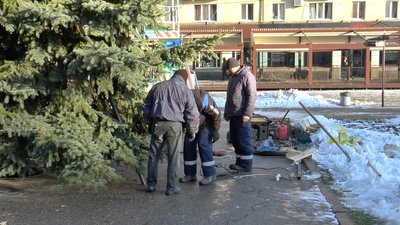 Ялинка у Полтаві 2023: яку встановили