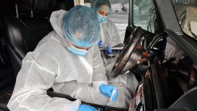 Огляд кортежу Олександра Ярославського після ДТП Огляд кортежу Олександра Ярославського після ДТП