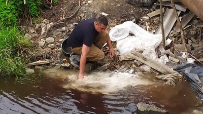 У Тлумачі у річці виявили кров У Тлумачі у річці виявили кров