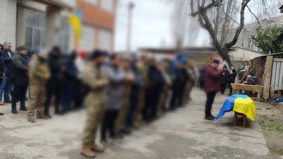 Прощання з військовим Асаном Сайдаметовим Прощання з військовим Асаном Сайдаметовим