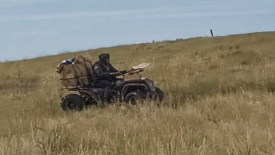 14 ОМБр FPV дрон знищення квадроцикла РФ, Куп'янський напрямок