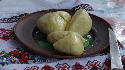Вареники з великодньої паски, Хмельниччина