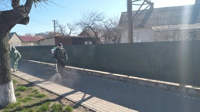 Волинські рятувальники продезінфікували 79 будинків