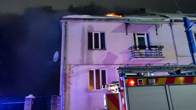 Пожежа у будинку на вул. Левандівській