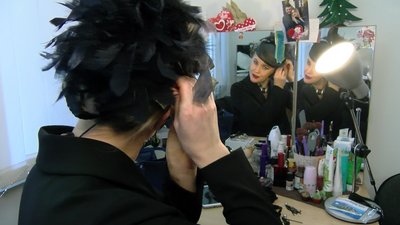 Залаштунки: як актори Волинського театру готуються до прем'єри мюзиклу Залаштунки: як актори Волинського театру готуються до прем'єри мюзиклу