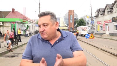 У Житомирі розпочали ремонт трамвайних колій на аварійних ділянках У Житомирі розпочали ремонт трамвайних колій на аварійних ділянках