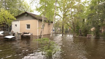 Як живе затоплене село на Черкащині Як живе затоплене село на Черкащині