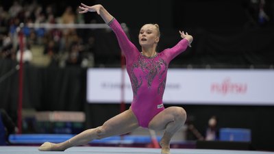 Російська гімнастка Ангеліна Мельнікова