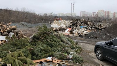 стихійне сміттєзвалище