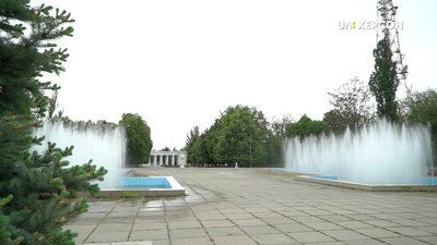 У Херсоні в перший день послаблення карантину запрацювали фонтани