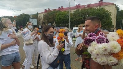 Акція солідарності у Мінську Акція солідарності у Мінську
