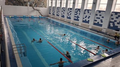Ветерани з Черкас відвідуються заняття з плавання