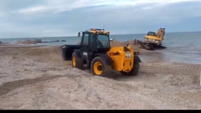 В Кирилівці Запорізької області незаконно будують пірс