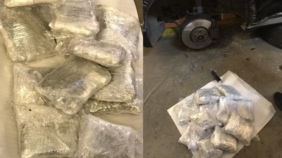 Волинські прикордонники вилучили у громадянина Литви 10 кілограмів наркотиків