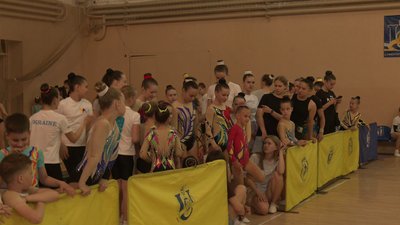 Змагання зі спортивної аеробіки відбулись у Сумах Змагання зі спортивної аеробіки відбулись у Сумах