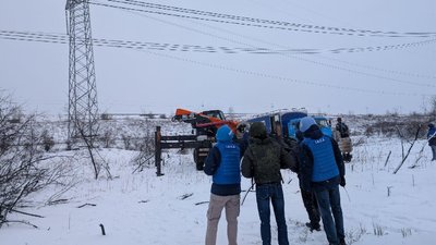 На тимчасово окупованій Запорізькій АЕС відновили лінію  "Феросплавна-1"