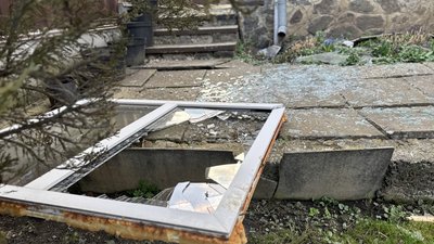 У Полтавській громаді через падіння уламків БпЛА пошкоджено будинки, вибиті вікна