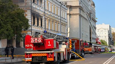 Росія вдарила по будівлі НАН України в центрі Києва: я загиблі і поранені