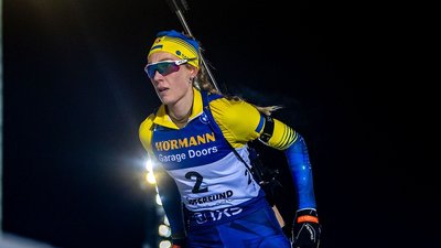 Христина Дмитренко, біатлоністка збірної України в сезоні Кубка світу 2025/26