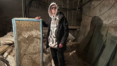 "Більшу частину свого часу зараз приділяю волонтерству". Історія художника з Нової Каховки