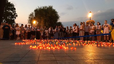 В Одесі провели акцію пам'яті військових, які загинули на Донбасі