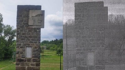 На Закарпатті демонтували зображення радянських солдатів
