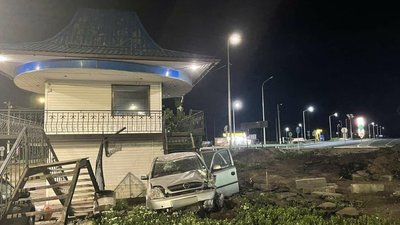 В'їхав у пост поліції: на Черкащині сталась ДТП