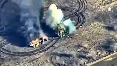 Ураження російської радіолокаційної станції протиповітряної оборони "Каста"