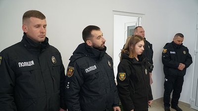 У Бучацькій громаді відкрили першу поліцейську станцію У Бучацькій громаді відкрили першу поліцейську станцію