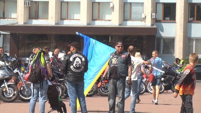 До Хмельницького завітали байкери – учасники «Мотопробігу єдності»