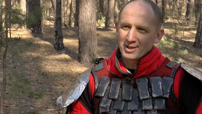 Керівник військово-спортивного центру "Воїн" Олег Бариш Керівник військово-спортивного центру "Воїн" Олег Бариш