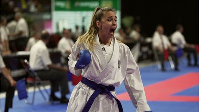 Каратистка Анжеліка Терлюга перемогла чемпіонку світу і завоювала "золото" на етапі Прем'єр-ліги у Рабаті