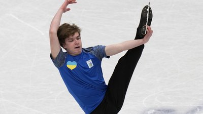 "Свідома позиція". Чому український фігурист виступив у короткій програмі ЧС в тренувальній футболці