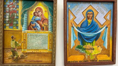 "Частина намолених ікон зі Сходу": у Дубенському замку на Рівненщині відкрили виставку робіт священника "Частина намолених ікон зі Сходу": у Дубенському замку на Рівненщині відкрили виставку робіт священника