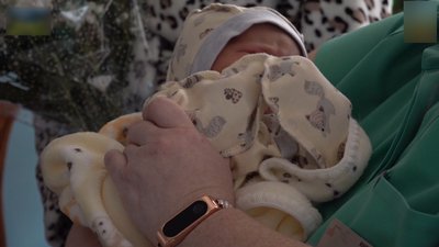 У Селидовому на Донеччині першою у 2024 році народилась дівчинка