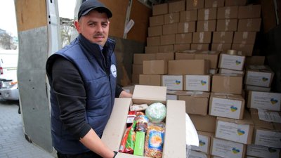 Львівщина передала тисячу великодніх наборів для воїнів